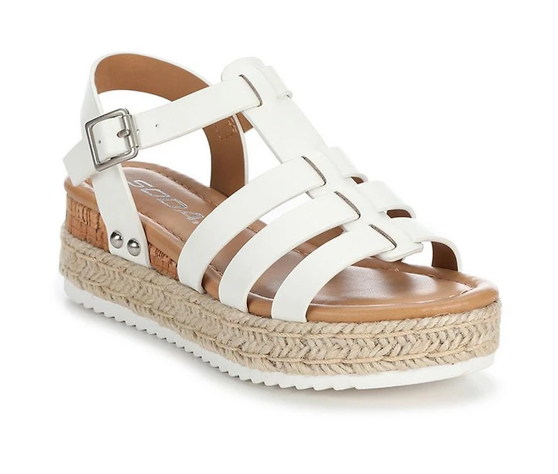 Girls' Soda Little Kid & Big Trader Wedge Sandals