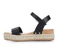 Girls' Soda Little Kid & Big Treasure Wedge Sandals