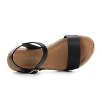 Girls' Soda Little Kid & Big Treasure Wedge Sandals