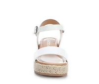 Girls' Soda Little Kid & Big Treasure Wedge Sandals