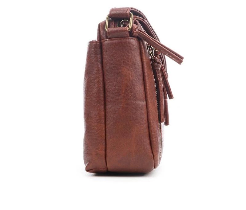 Bueno Of California Antique Pebble Washed Handbag