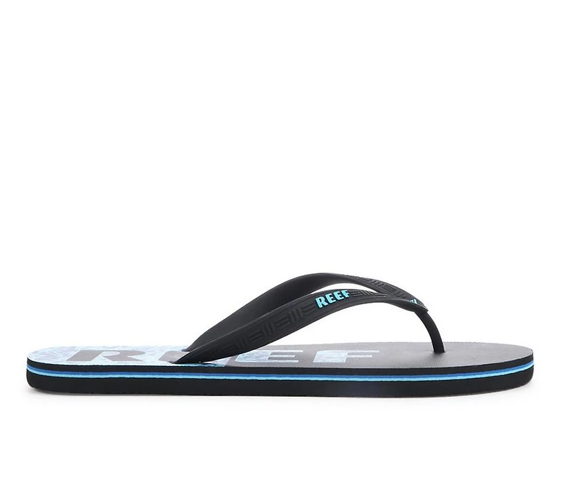 Men's Reef Seaside Print Flip-Flops