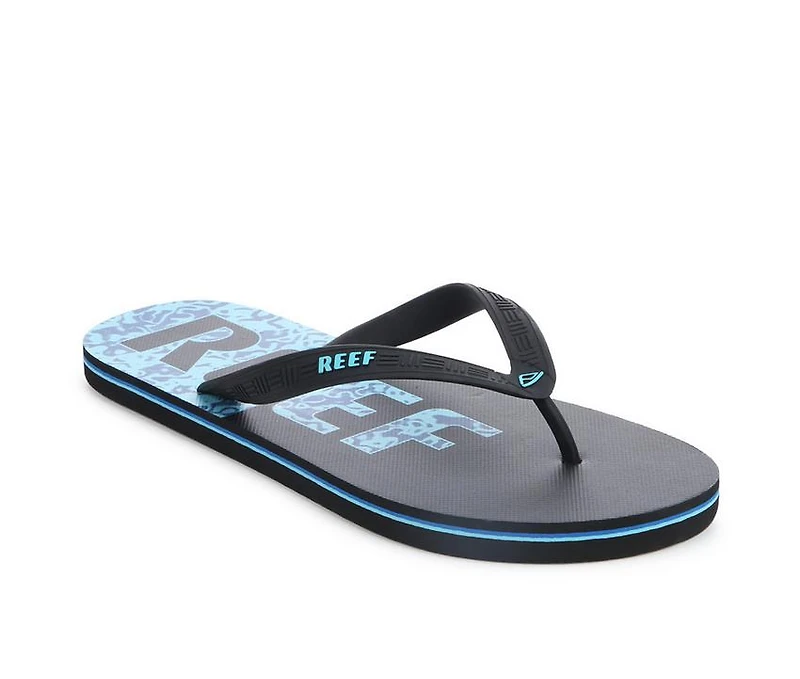 Men's Reef Seaside Print Flip-Flops