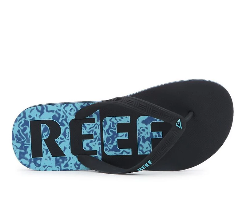 Men's Reef Seaside Print Flip-Flops
