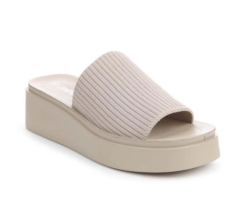 Women's Soda Farley-S Wedge Sandals