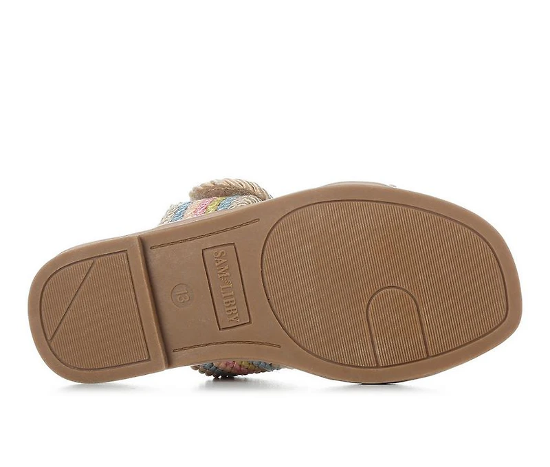 Girls' Sam & Libby Little Kid Big Belle Cord Sandals
