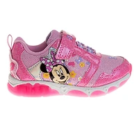 Girls' Disney Little Kid Minnie Light Up Sneakers