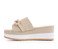Women's Pierre Dumas Saint-3 Platform Wedge Sandals