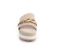 Women's Pierre Dumas Saint-3 Platform Wedge Sandals