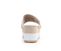 Women's Pierre Dumas Saint-3 Platform Wedge Sandals