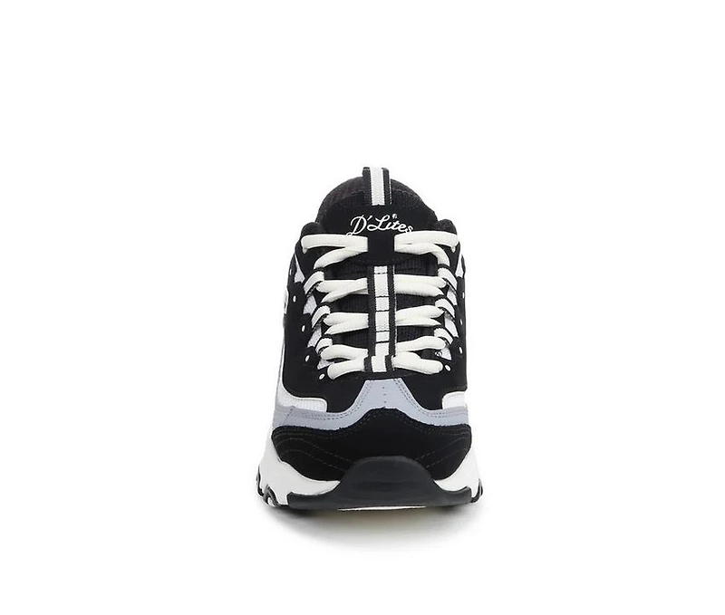 Women's Skechers 150537 Dlites Smooth Slpn Sneakers