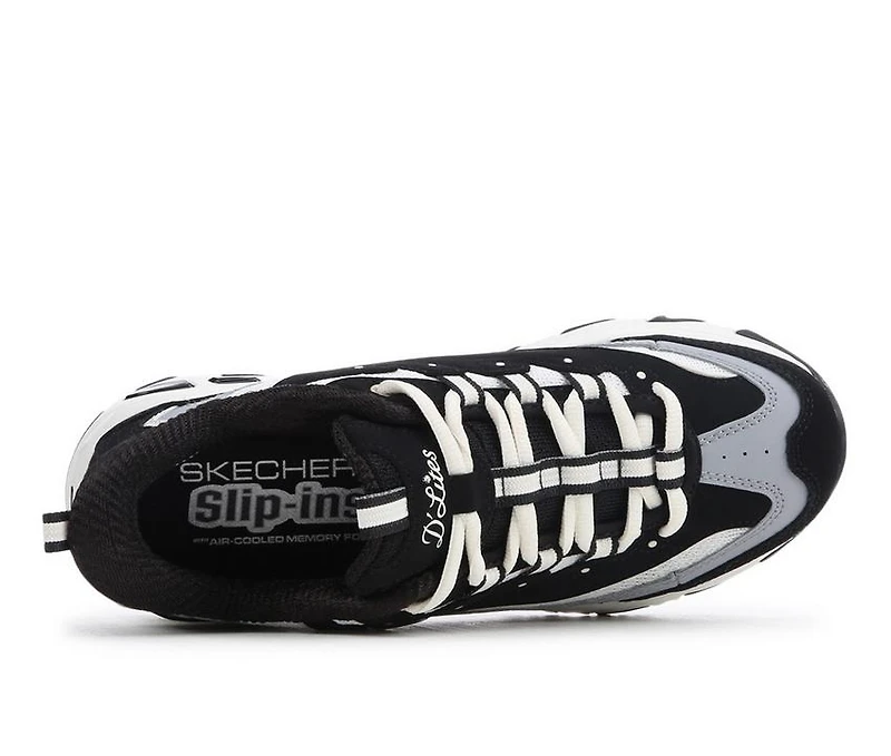 Women's Skechers 150537 Dlites Smooth Slpn Sneakers