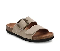 Women's White Mountain Hayloft Footbed Sandals