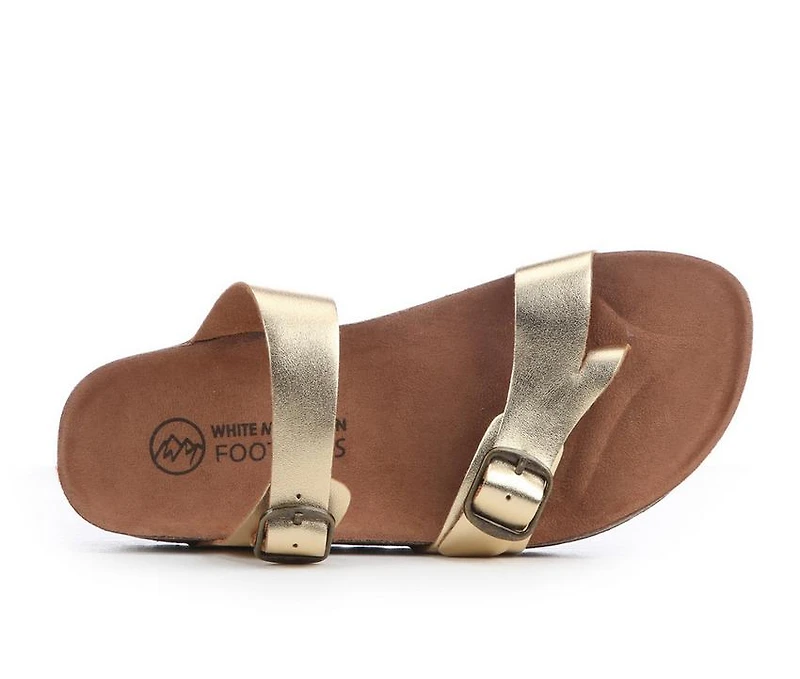 Women's White Mountain Grams Footbed Sandals