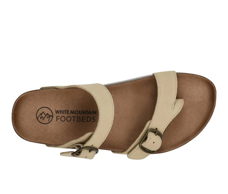 Women's White Mountain Grams Footbed Sandals