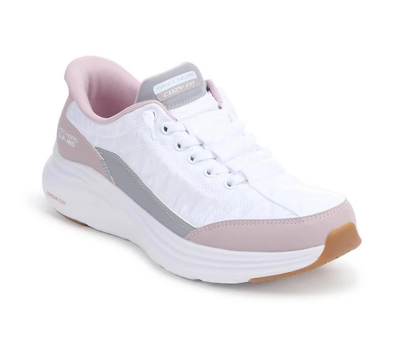 Women's Skechers 150404 Cozy Fit Contour Foam Slip Walking Shoes