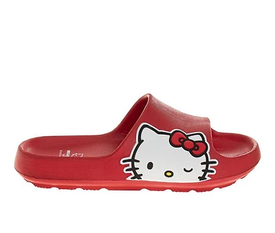 Girls' Hello Kitty Little & Big Kid Hello Kitty Slide Sandals