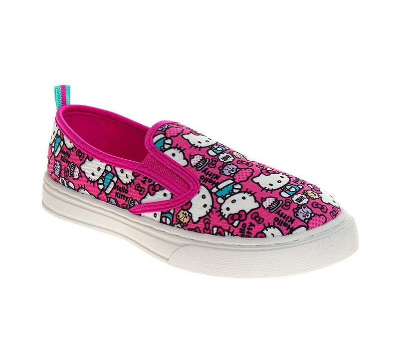Girls' Hello Kitty Little Kid Slip On Shoes