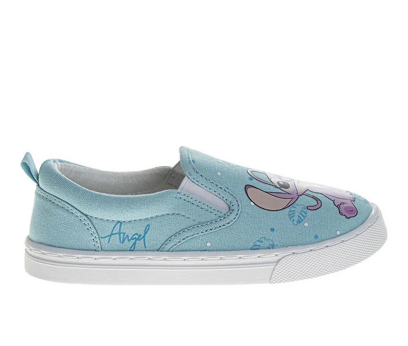 Girls' Disney Stitch Slip-On Sneakers