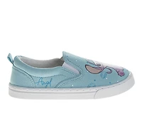 Girls' Disney Stitch Slip-On Sneakers