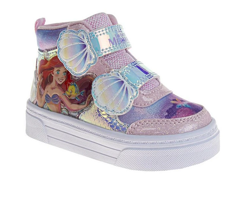Girls' Disney Toddler Little Mermaid Hi Top Sneakers