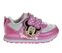 Girls' Disney Toddle Minnie Mouse Light Up Sneakers