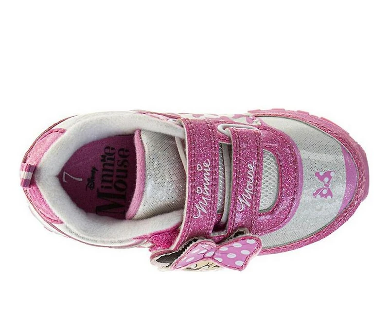 Girls' Disney Toddle Minnie Mouse Light Up Sneakers