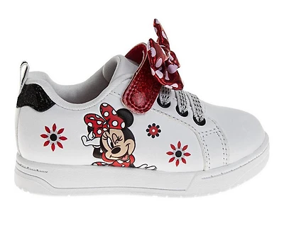 Girls' Disney Toddler Minnie Mouse Dots & Bow Sneakers