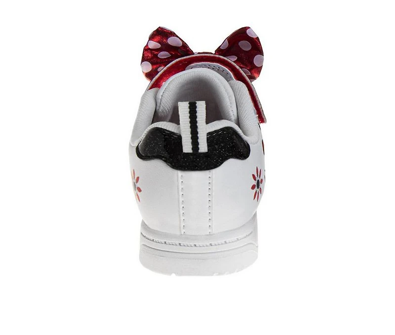Girls' Disney Toddler Minnie Mouse Dots & Bow Sneakers
