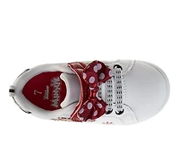 Girls' Disney Toddler Minnie Mouse Dots & Bow Sneakers