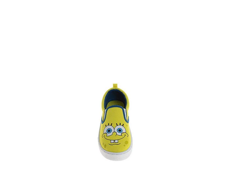Boys' Nickelodeon Little Kid SpongeBob & Patrick Slip On Shoes
