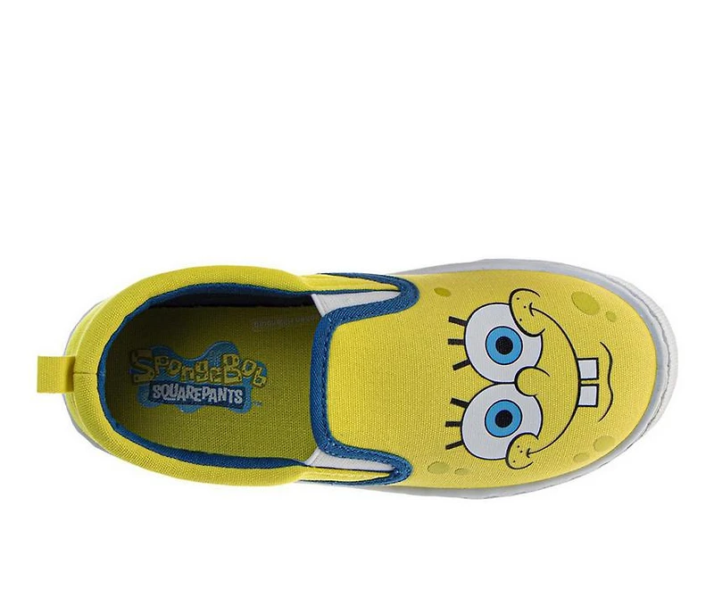 Boys' Nickelodeon Little Kid SpongeBob & Patrick Slip On Shoes
