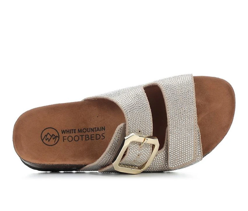 Women's White Mountain Granitas Footbed Sandals