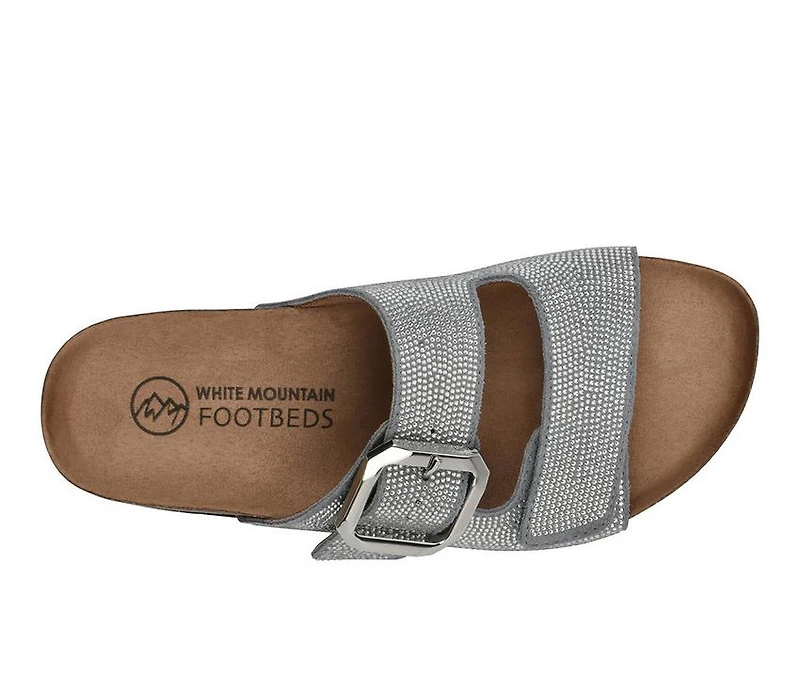 Women's White Mountain Granitas Footbed Sandals