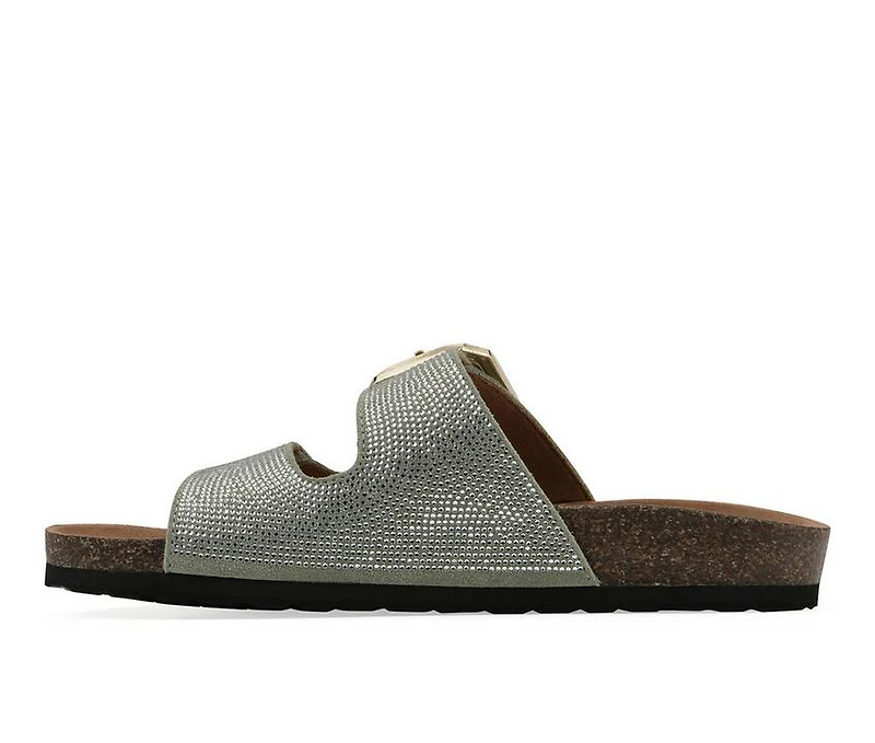 Women's White Mountain Granitas Footbed Sandals