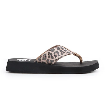 Women's Yellow Box Ferlia Flip-Flops