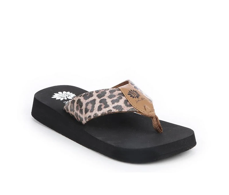 Women's Yellow Box Ferlia Flip-Flops