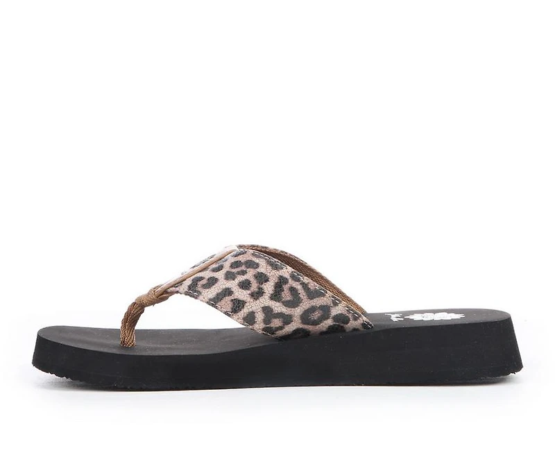 Women's Yellow Box Ferlia Flip-Flops