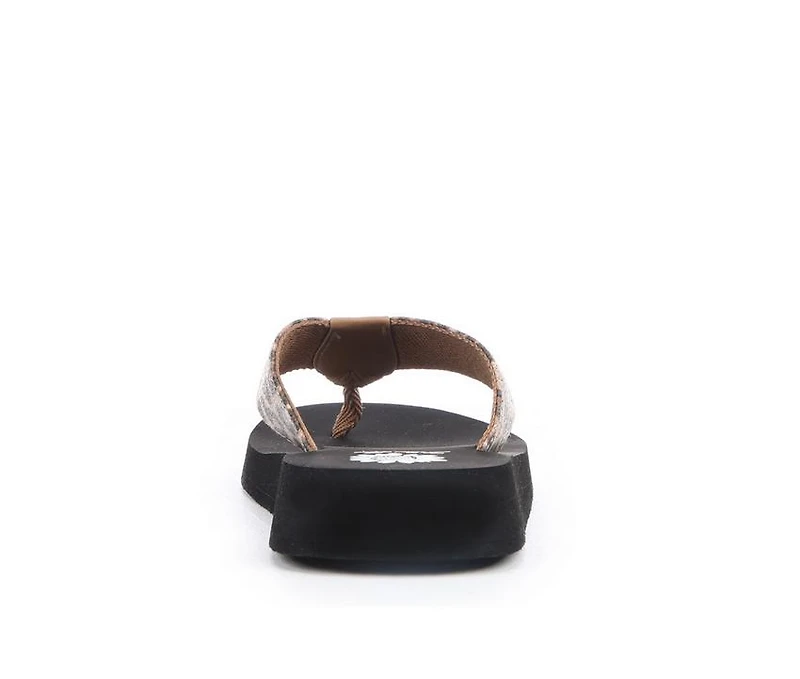 Women's Yellow Box Ferlia Flip-Flops