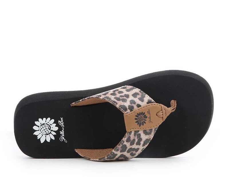 Women's Yellow Box Ferlia Flip-Flops