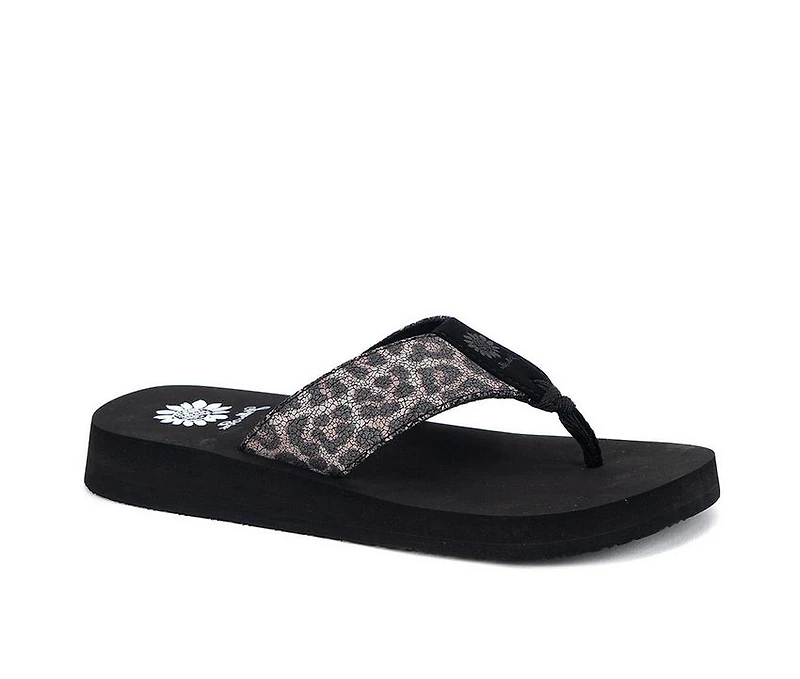 Women's Yellow Box Ferlia Flip-Flops