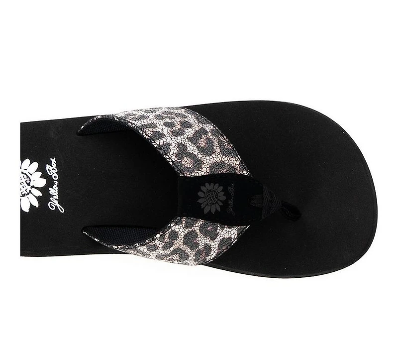 Women's Yellow Box Ferlia Flip-Flops