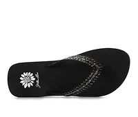 Women's Yellow Box Jovina Wedge Flip-Flops
