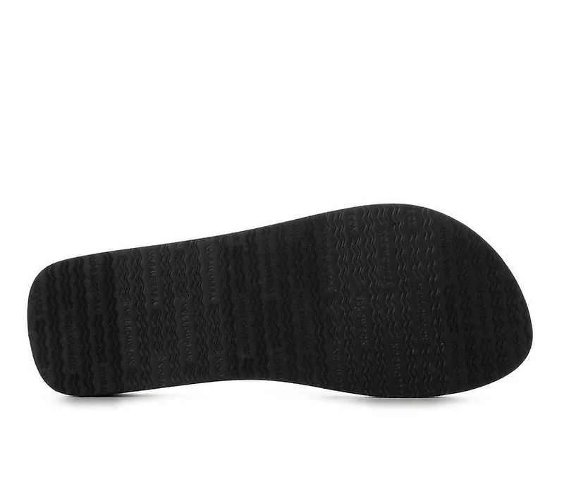 Women's Yellow Box Jovina Wedge Flip-Flops