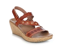 Women's Skechers Cali Beverlee Aura 119596 Wedge Sandals