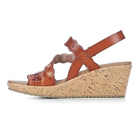 Women's Skechers Cali Beverlee Aura 119596 Wedge Sandals