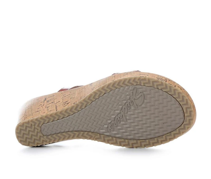Women's Skechers Cali Beverlee Aura 119596 Wedge Sandals