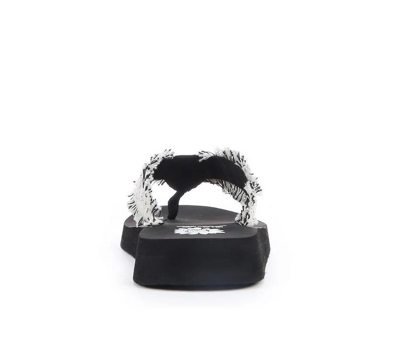 Women's Yellow Box Falsya Flip-Flops