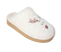 Women's Minnetonka Reindeer Scuff Slippers