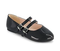 Girls' Jessica Simpson Little Kid & Big Amy Doublestrap Dress Shoes